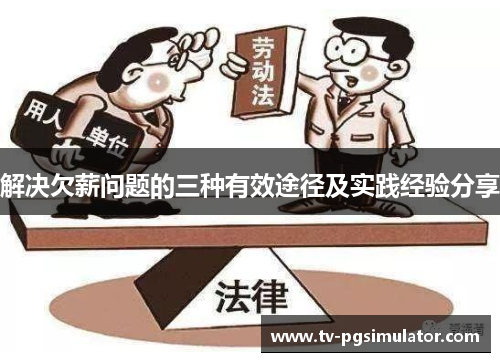 解决欠薪问题的三种有效途径及实践经验分享 解决欠薪问题的三种有效途径及实践经验分享