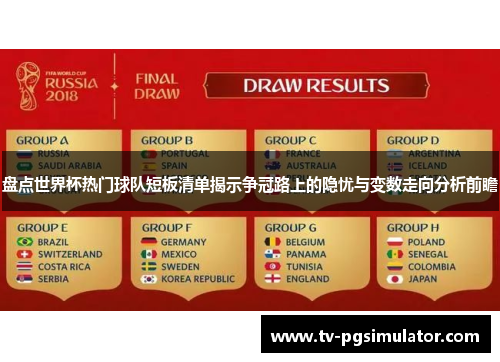 盘点世界杯热门球队短板清单揭示争冠路上的隐忧与变数走向分析前瞻 盘点世界杯热门球队短板清单揭示争冠路上的隐忧与变数走向分析前瞻
